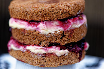 Black forest cake - Schwarzwalder Kirschtorte cake