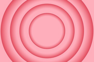 Cartoon background. Gradient background. Abstract circle paper cut. 80's backdrop. Vector design layout.