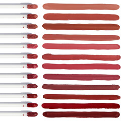 Lip Stain and Gloss Swatches