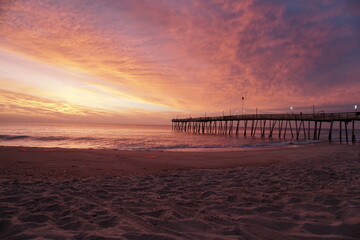 Fototapeta premium sunrise on the beach