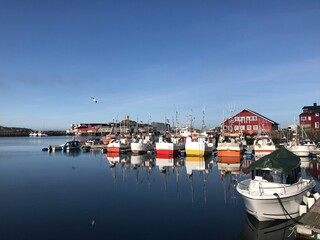 Fototapeta na wymiar Norway harbor Norway harbour