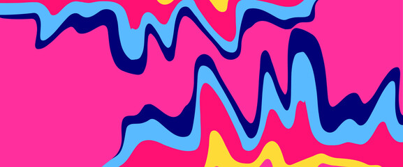 Colorful abstract geometric triangle shapes background design. Banner template