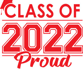 Red Class of 2022 Proud
