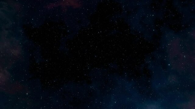 Orion Nebula, Animation based on Nasa-Footage