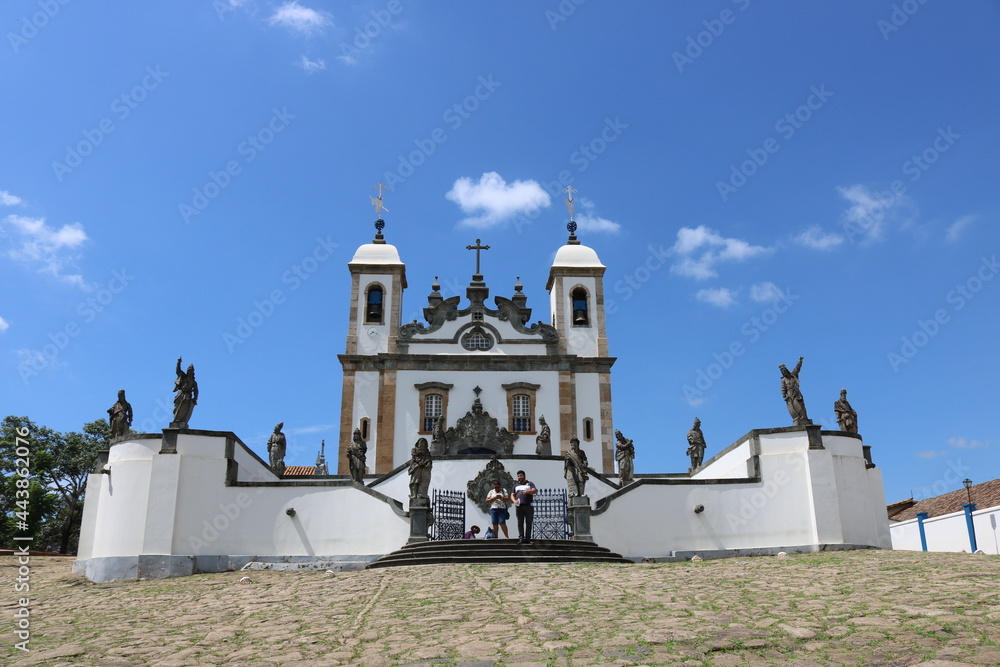 Wall mural church of the holy trinity