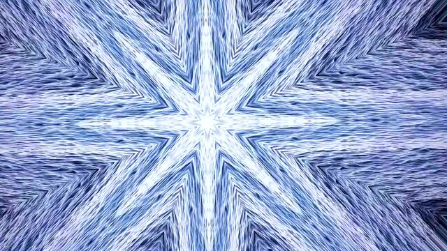 video de estrellas en movimiento con fondo blanco y movimiento y formas en azul
