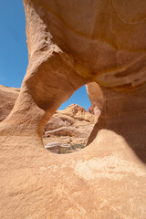 An Arch in The White Domes Trail, Valley of Fire State Park, Nevada