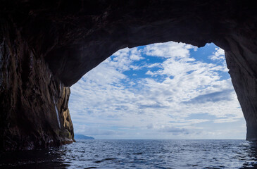 Flores ocean cave