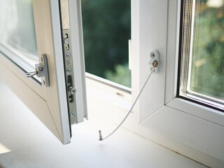 lock on the window, child protection