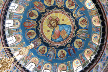Dome of Saint Nicholas church in Yevpatoria