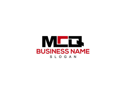 Letter MCQ Logo Icon Vector Image Design For Company or Business