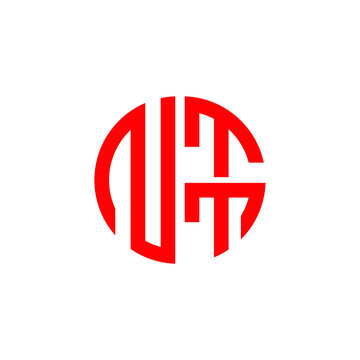 NTT logo NTT icon NTT vector NTT monogram NTT letter NTT minimalist NTT triangle NTT hexagon Circle Unique modern flat abstract logo design 