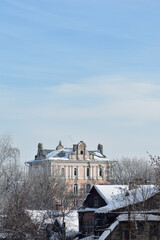 Nizhny Novgorod. Street with beautiful old architecture