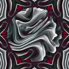 Fluid Art. Abstract colorful background, wallpaper, texture. Mixing paints. Modern art. Marble texture. Dream. İmagination, Mandala.