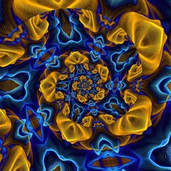 Fluid Art. Abstract colorful background, wallpaper, texture. Mixing paints. Modern art. Marble texture. Dream. İmagination, Mandala.