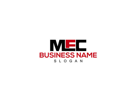 Letter MEC Logo Icon Vector Image Design For Company or Business