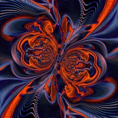 Fluid Art. Abstract colorful background, wallpaper, texture. Mixing paints. Modern art. Marble texture. Dream. İmagination, Mandala.