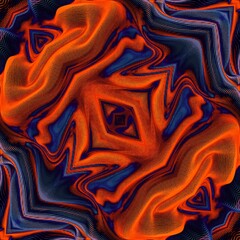 Fluid Art. Abstract colorful background, wallpaper, texture. Mixing paints. Modern art. Marble texture. Dream. İmagination, Mandala.