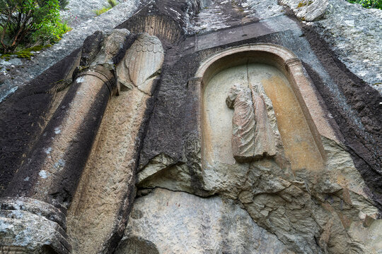 Roman monument (Kuskayasi Aniti in Turkish), Amasra, Turkey
