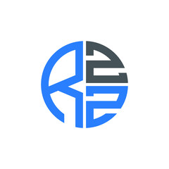 RZZ logo RZZ icon RZZ vector RZZ monogram RZZ letter RZZ minimalist RZZ triangle RZZ hexagon Circle Unique modern flat abstract logo design 