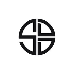 SDD logo SDD icon SDD vector SDD monogram SDD letter SDD minimalist SDD triangle SDD hexagon Circle Unique modern flat abstract logo design 