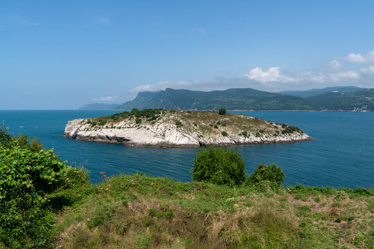 Rabbit Island in black sea, Amasra, Bartin, Turkey