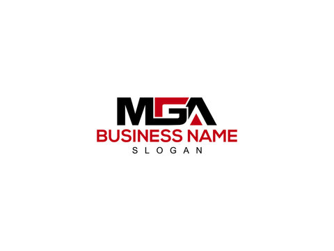 Letter MGA Logo Icon Vector Image Design For Your Business