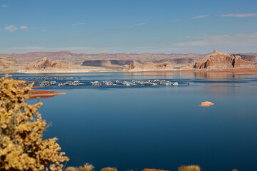 Lake Powell with Marina