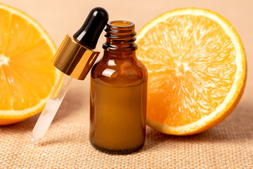Cosmetic oil. Body lotion. Fruits. Orange. Fruits. Alternative health medicine. Skin care.