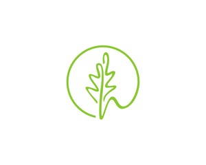 best oak leaf logo