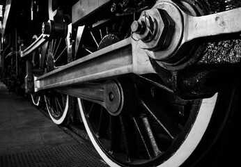 steam locomotive wheels