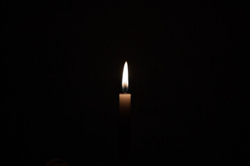 candle in the dark