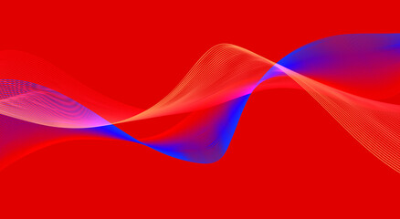 abstract red background