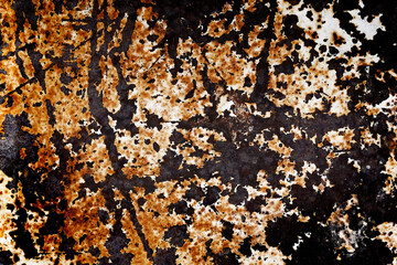 Rusted Metal Wall Texture Rusty Steel