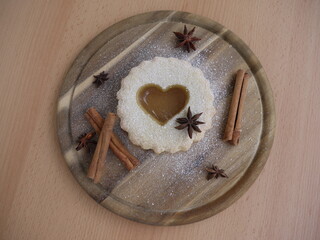 Winterliche Fruchttörtchen
