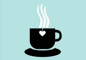 Infusión caliente sana para el corazón. Bebida caliente saludable. Desayuno.