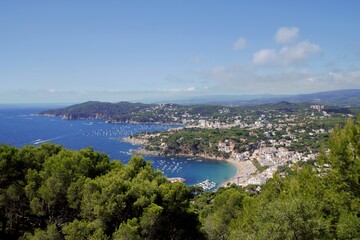 Views from the St Sebastià 's far, Costa Brava, Spain