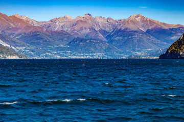 centre of lake como from Varenna to Lenno