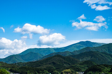 東北の空（岩手県大船渡市）