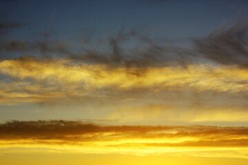 Sunset clouds