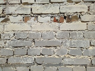 texture and background of old brick wall.