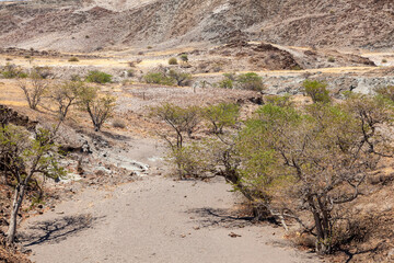 Landschaft bei den Orgelpfeifen, Namibia