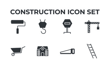 construction set icon, isolated construction set sign icon, vector illustration