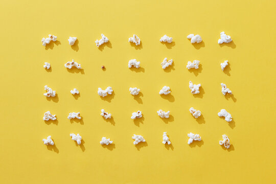 Rectangle of popcorn