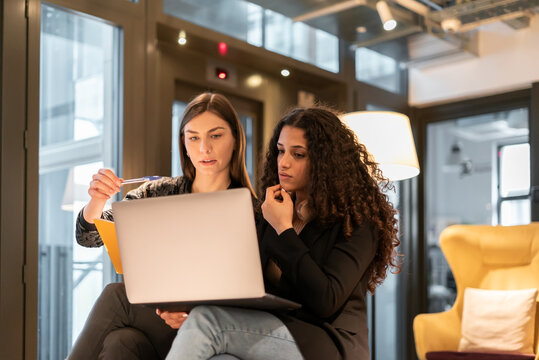Business Women Working Together