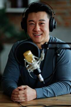 professional speaker posing at camera 