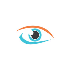 Eye Care logo template, vision vector design