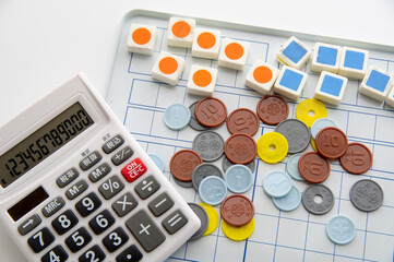 算数セット　お金の計算