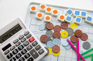 算数セット　お金の計算