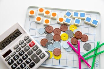 算数セット　お金の計算